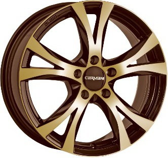 CARMANI CA9 Compete Brown Gold 7,5x17 5x120 35