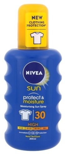 Nivea Sun Protect & Moisture Sun Spray SPF30 200ml W Opalanie 73112