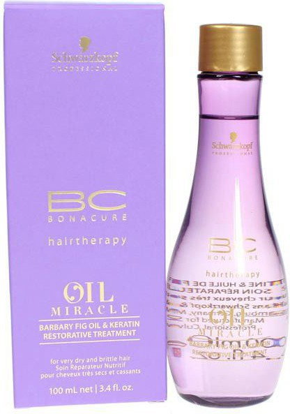 Schwarzkopf BC Oil Miracle Barbary Fig Oil Keratin Restorative Treatment - Kuracja odbudowująca do włosów, 100ml