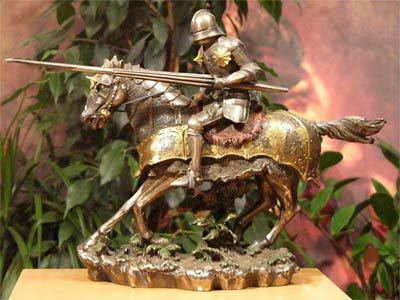 Veronese Rycerz na koniu w galopie