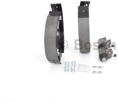 BOSCH KIT SUPERPRO, zestaw szczek hamulcowych + cylinderek hamulca koła zamontowany z tyłu, 0 204 114 551 0204114551