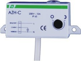 Zdjęcia - Włącznik F&F Automat zmierzchowy AZH-C hermetyczny 10A 230V IP65 F&F 1023 