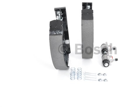BOSCH KIT SUPERPRO, zestaw szczek hamulcowych + cylinderek hamulca koła zamontowany z tyłu, 0 204 114 636 0204114636