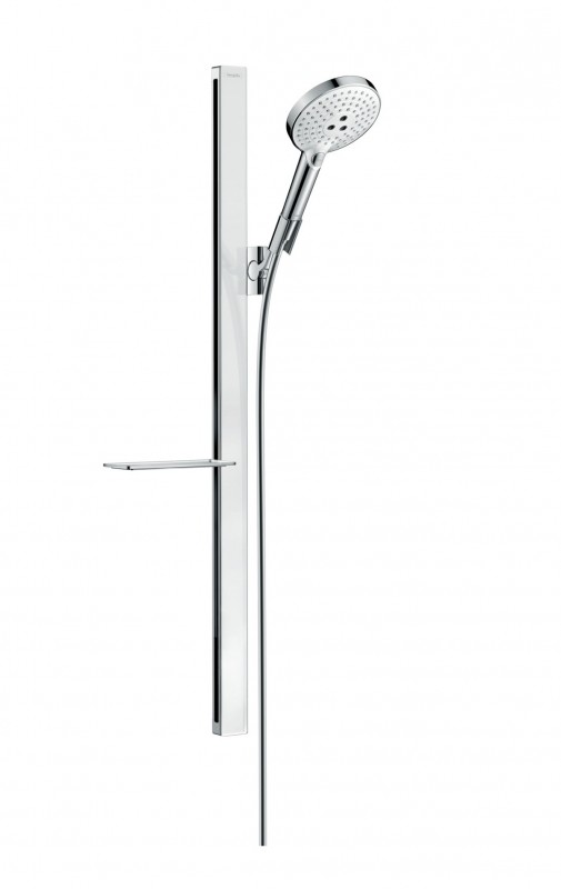 Hansgrohe Raindance E S 120 3jet/UnicaE Zestaw prysznicowy 90 cm chrom/biały 27648400