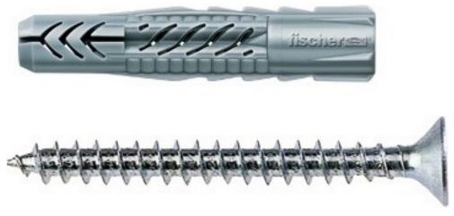 Fischer Kołki uniwersalne UX wkręcane 8 x 50 mm 30 szt.