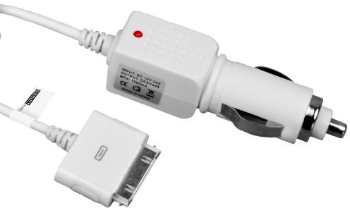 mumbi samochodowy kabel do ładowania firmy Apple iPhone/iPod ( V/24 V) 4250261413262