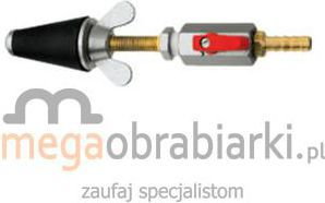 ROTHENBERGER Zaślepka stożkowa z jednym zaworem Rozmiar 0 (351225)