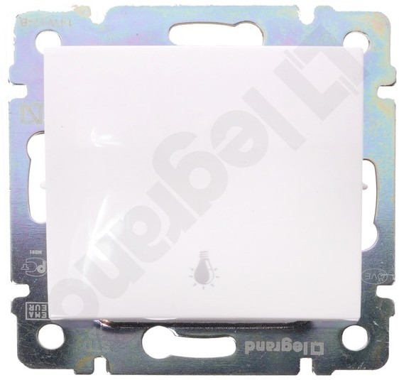 Legrand Valena przycisk jednobiegunowy z symbolem lampy 774412