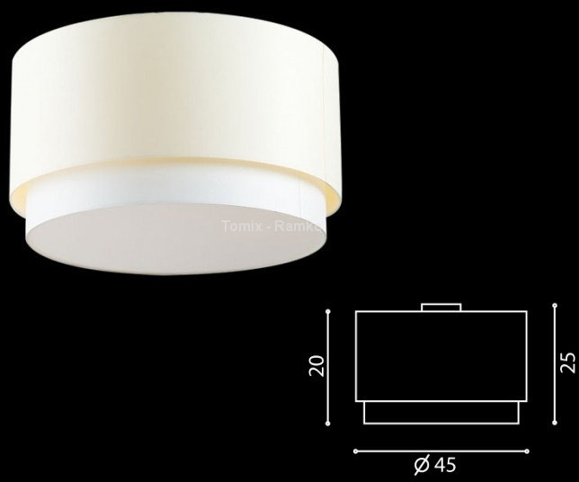 Ramko plafon P-3 NET Ecru (67046 )