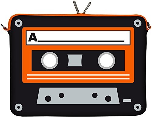 DigitTrade LS132-10 pokrowiec z neoprenu na notebooka/tablet (iPad) o przekątnej ekranu 25.9 cm (10.2 cala). motyw: Old School DG-LS132-10