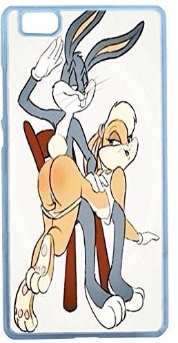 Huawei Lapinette coque-p8-lite-bunny-fesse Schutzfür Ascend P8 Lite, Motiv Humor Bugs Bunny fessée Coquin