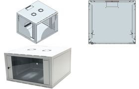 LogiLight 19 Zoll Wandgehäuse Einteilig 15HE (600X560 mm), schwarz (8698800000669)