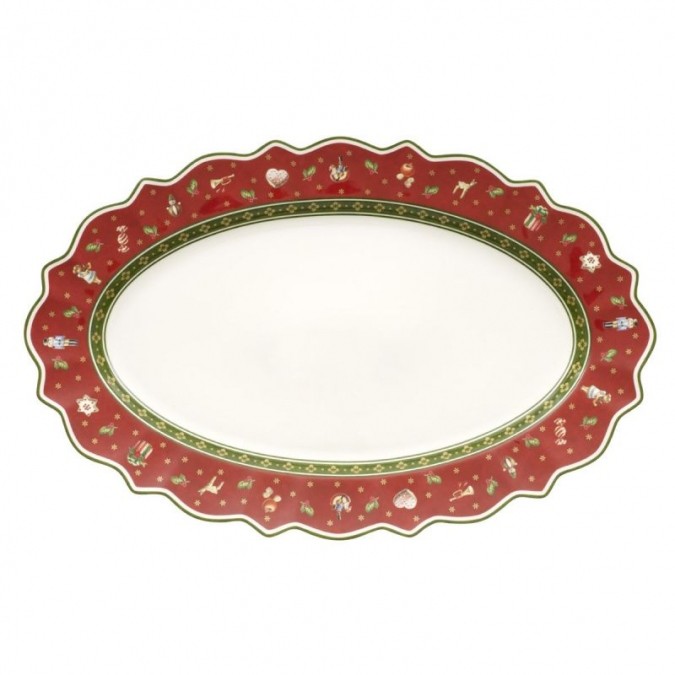 Villeroy & Boch Toy's Delight Półmisek owalny duży wymiary: 50 x 31 cm (14-8585-2910)