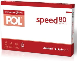 IP KWIDZYŃ Papier kserograficzny A3/80 POLSPEED EU016