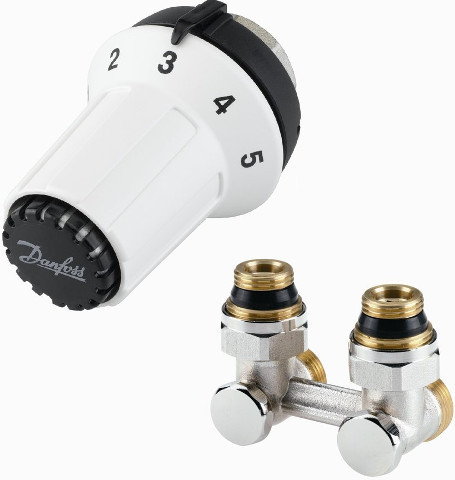 Danfoss Zestaw Panda M30X1,5 kątowy Termostatyczny 013G5276 013G5276