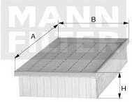 MANN FILTR POWIETRZA C 18 161