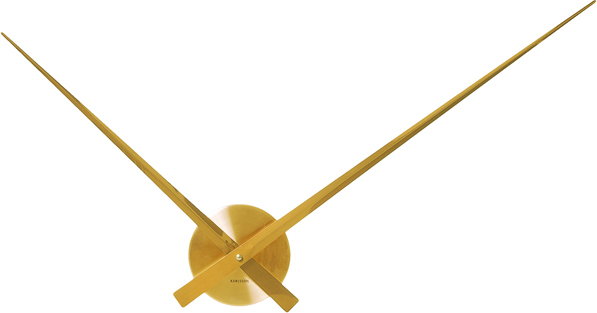 Karlsson ścienny Little Big Time alu gold by KA5516GD