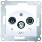 Kontakt Simon 54 BIAŁY Gniazdo RTV-SAT KOŃCOWE (DASK.01/11)