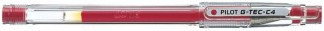 Pilot Długopis żelowy G-TEC-C4 Extra F czerwony BL-GC4-R
