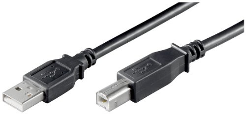 Wentronic kabel USB (wtyk A na wtyk B) Czarny 1,8 m