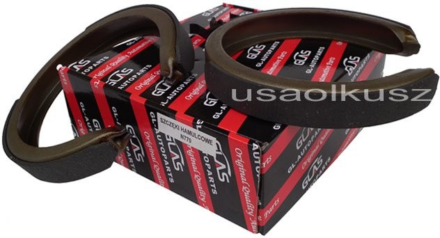 GL-AUTOPARTS Szczęki hamulca postojowego do tarcz Pontiac Grand Am 1999-2005