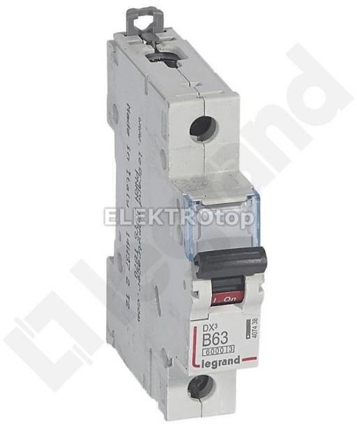 Legrand 407438 WYŁ. S301 DX3 6000A B63 1P