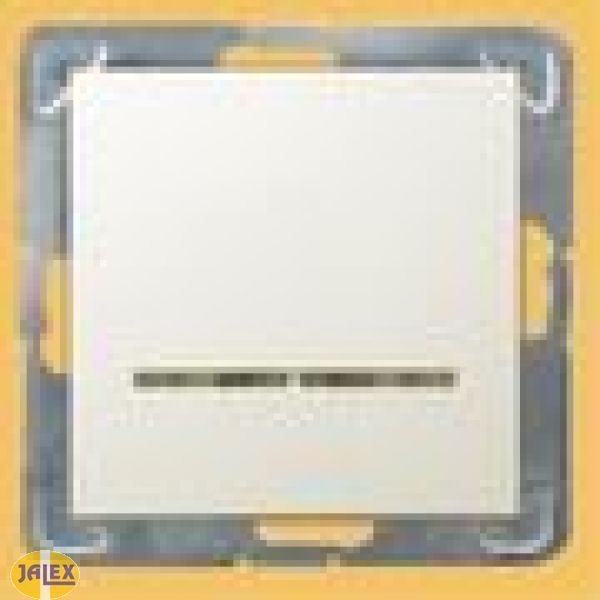 Ospel Impresja Modul Łącznik jednobiegunowy z podświetleniem ŁP-1YS/m/27