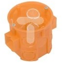 SIMET Puszka podtynkowa 60mm głęboka z wkrętami pomarańczowa S60DFw 33069008 110szt. SIMET 1131-111AA-SI021