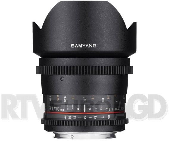 Samyang 10mm T3.1 VDSLR ED AS NCS CS II Sony