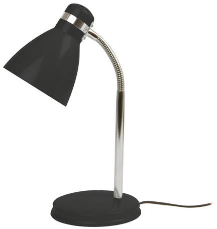 Leitmotiv Lampa biurkowa Study metal black by LM1295