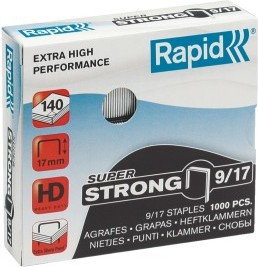 Rapid Zszywki super strong 9/17 ES751