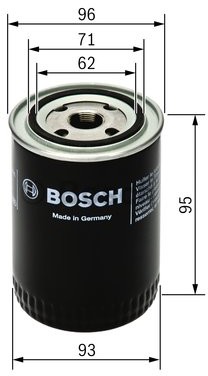 BOSCH Filtr oleju, 0 451 103 260 - Bezpłatny zwrot do 30 dni, największy wybór produktów. 0451103260