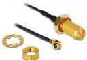Delock I-PEX - RP-SMA, 0.2m 88746
