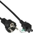 InLine Kabel zasilający do notebooków Schuko-C53 m czarny 16656K