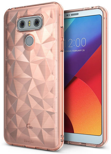 Rearth Etui Ringke Air Prism LG G6 Rose Gold 2371-7