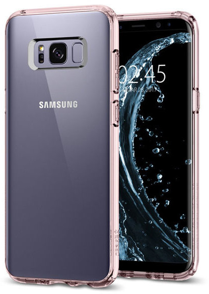 Spigen Etui Ultra Hybrid Samsung S8+ Plus Crystal Pink 2480-7