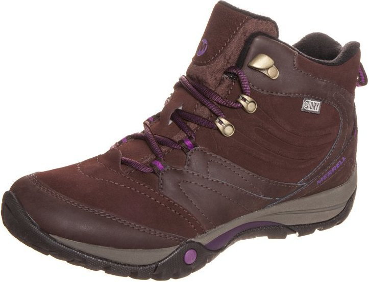Merrell AZURA FLURRY MID WATERPROOF Buty trekkingowe brązowy J21184