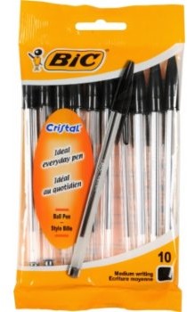 BIC DŁUGOPIS CRISTAL CZARNY 830864