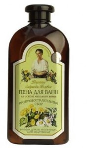 Pierwoje Reszenie Receptury Ziołowy płyn do kšpieli z mydlnicš lekarskš - Trawa Tajgi 500 ml E12C-57851