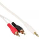 Фото - Кабель InLine kabel Stereo 1x wtyczka Jack 3.5mm / 2x wtyczka Cinch - 2,5 m 