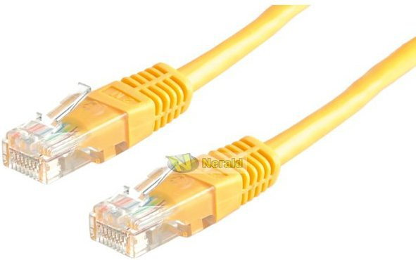Value Patchcord UTP Cat.6 10m żółty 21.99.1582