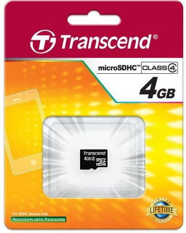 Transcend SDHC C4 4GB (TS4GUSDC4)