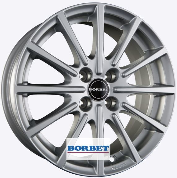 BORBET 65x15 4x108 BL4(SI) ET40 SILVER