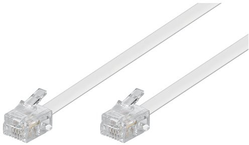 Wentronic Modular kabel (wtyczka 2 X RJ11, 4-biegunowy, zajęte) Biały 10 m 4040849930638