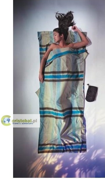 Cocoon Wkładka do śpiwora Travelsheet Cotton 100% flanela bawełniana - african r (FT23)