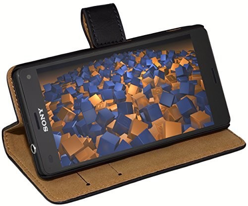 Mumbi torba skórzana Bookstyle Futerał do Sony Xperia Z3 Compact