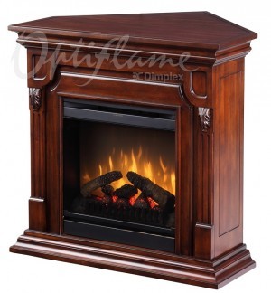 Dimplex Kominek elektryczny z obudową Optiflame TORONTO z funkcją grzania 1,6 kW
