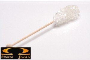 Nieznany Cukier na patyku biały 3495