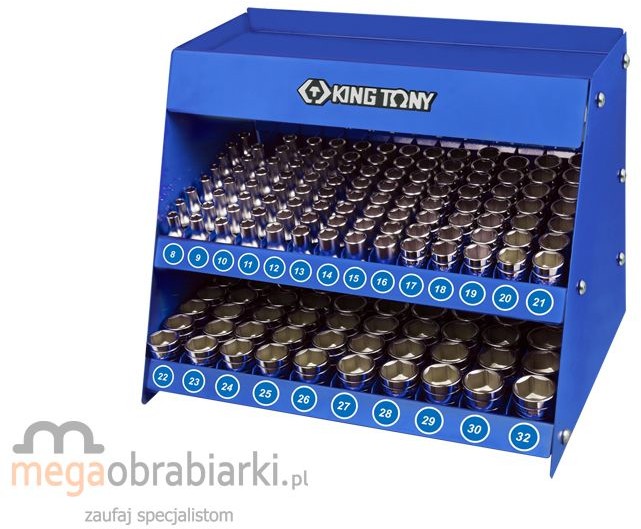 KING TONY zestaw nasadek 172 szt 4572MR