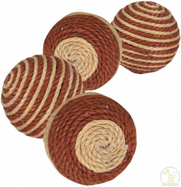 Trixie Piłka Owinięta Bwełnianą Przędzą 4Cm Tx-45805